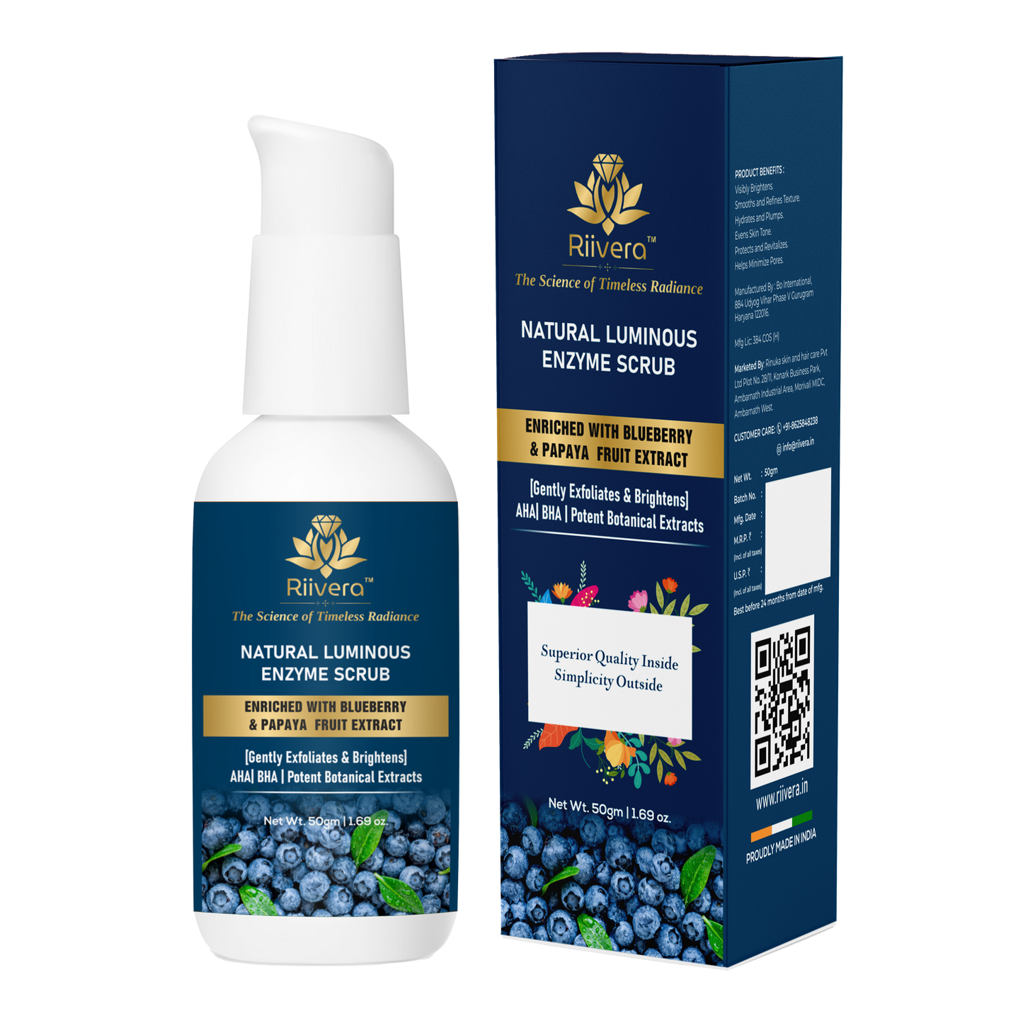 Instant Glow Enzyme Scrub | Deep Purification & Skin Illumination |
