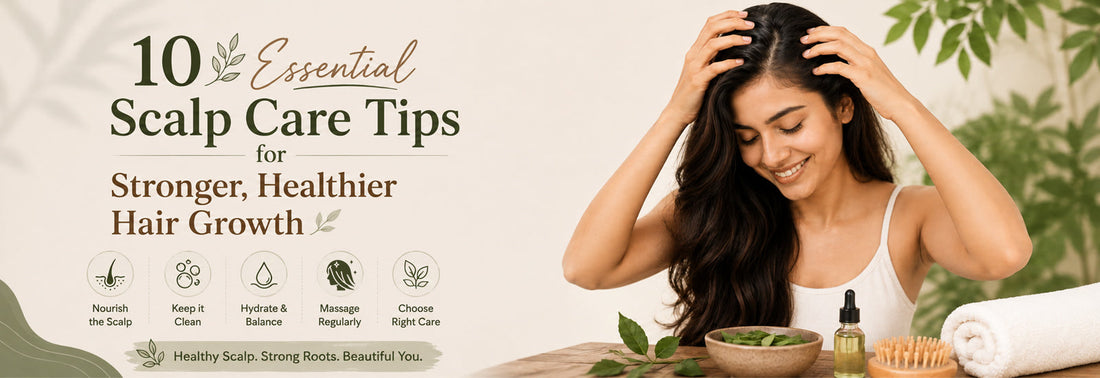 10 Essential Scalp Care Tips for Stronger, Healthier Hair Growth