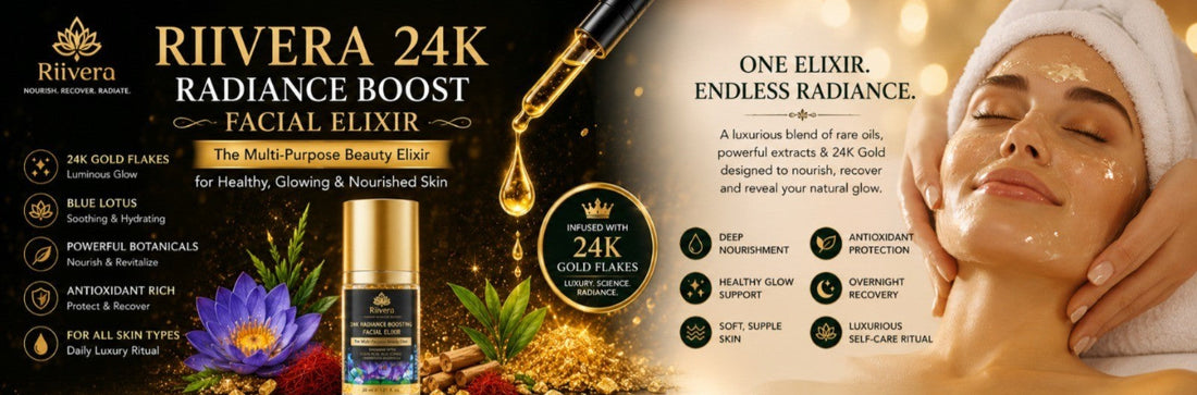 24K Gold Face Elixir for Radiant Skin