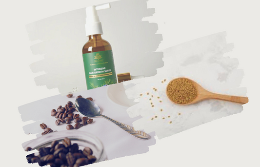 fenugreek and coffee seed Hair serums