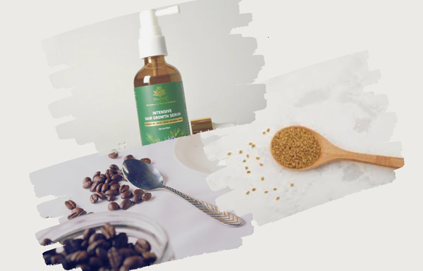 Fenugreek and Coffee Seeds for Voluminous Hair