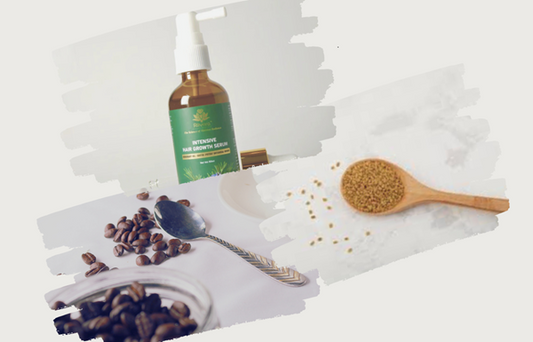 Fenugreek and Coffee Seeds for Voluminous Hair