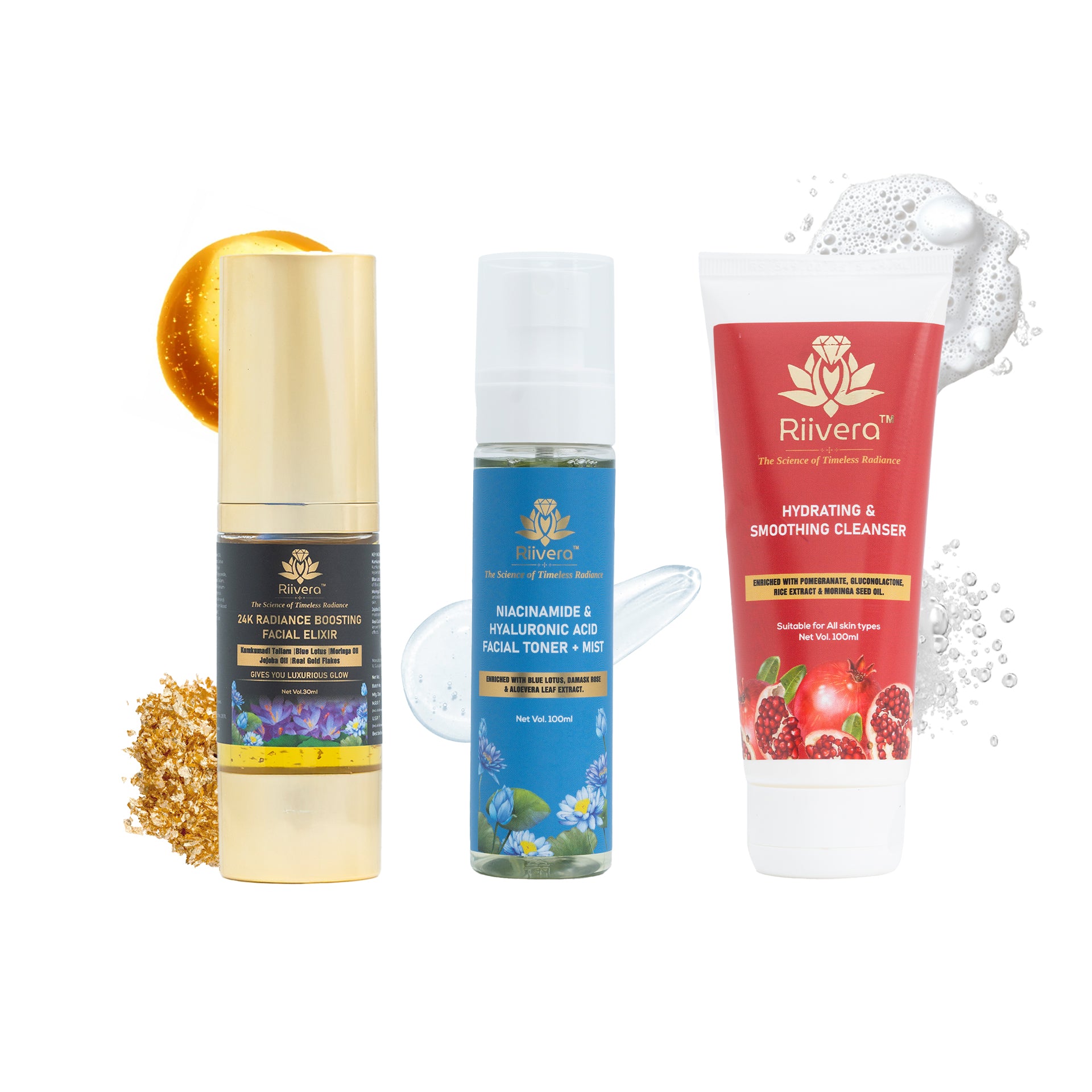 Elixir Toner Facial Elixir Cleanser Toner Combo | Riivera