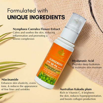 Cleanser +Toner + Sunscreen